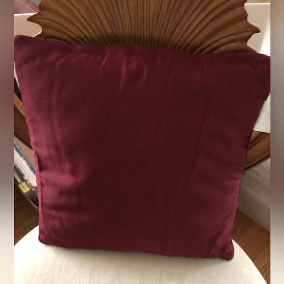 Floral Alphabet Tapestry Pillow Cover - Picture 2 of 4